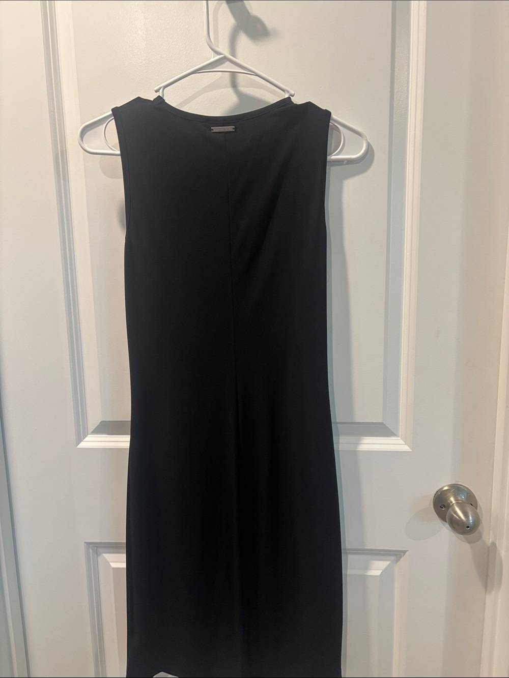 Michael Kors Black Sleeveless Knot-Front Dress - Picture 3 of 4